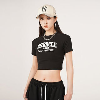 MC Miracle Short Spice Girl Round Neck T-shirt KT1718