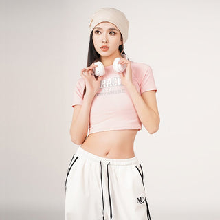 MC Miracle Short Spice Girl Round Neck T-shirt KT1718