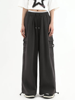 PRLM Couple Frock Wide Leg Slacks KT1899