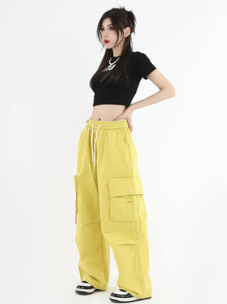PRLM Couple Strap Work Suit Casual Pants KT1933