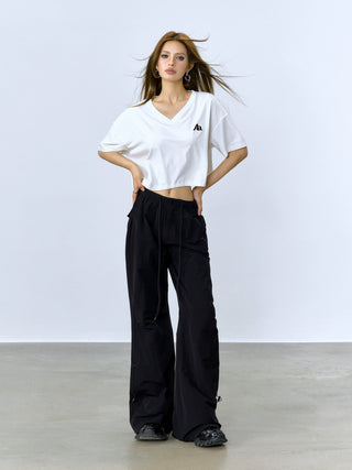 AcmeAura® Pleated Overalls KT3210