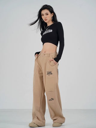 MC Miracle Sexy Backless Long Sleeve Hollow Strap Elastic Slim Top KT3118