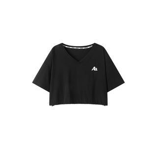 AcmeAura® Summer V-neck Short Spice Girl Loose Top KT3209
