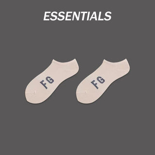 FOG ESS Women's Sports Cotton Boat Socks 4Pairs KT3034