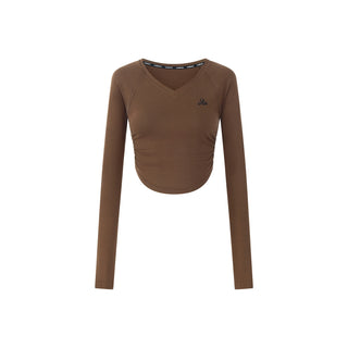 AcmeAura® Jazz Dance V-Neck Long Sleeve T-Shirt KT3245