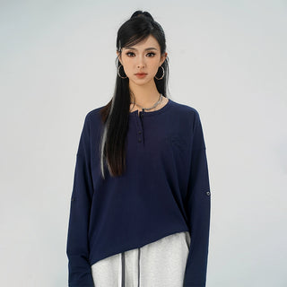 MC Miracle Six-color Round Neck Long Sleeve Bottoming Shirt KT2975