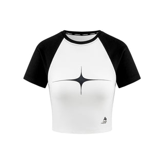 AcmeAura® Exposed Navel Tight Short Sleeved T-shirt KT3150