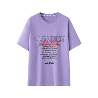 AcmeAura® Loose Fitting T-shirt Short Sleeved Couple Top KT3146