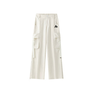 AcmeAura® Vintage Loose Multi-Pocket Wide Leg Pants KT3264