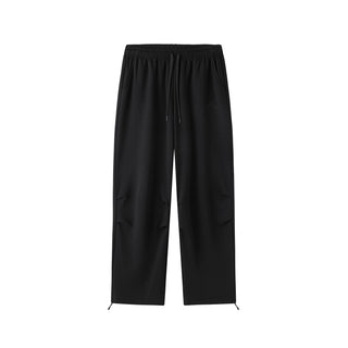 AcmeAura® High Waist Straight Leg Loose Tie Sports Pants KT3148
