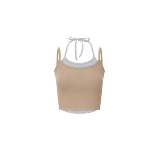 AcmeAura ® Jazz Street Dance Fake Two Piece Sling Vest KT3191