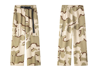 AcmeAura® High Street Camouflage Straight Overalls Pant KT3197