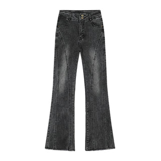 CHGG Jeans with High Waist and Slim Flared Pants KT1442
