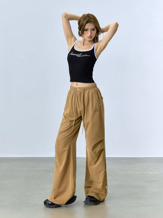 AcmeAura® Pleated Overalls KT3210