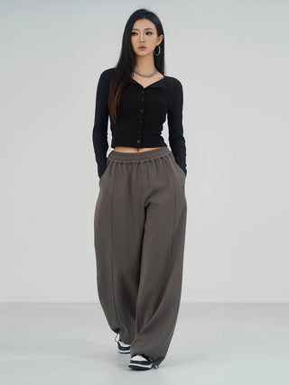 MC Miracle Spice Girl Elastic Wide Legs Sports Pants KT2971