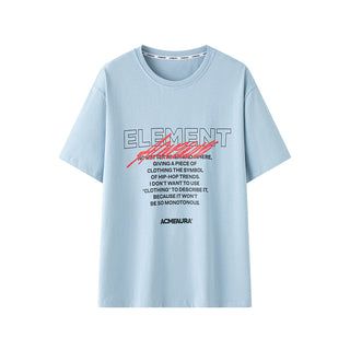 AcmeAura® Loose Fitting T-shirt Short Sleeved Couple Top KT3146