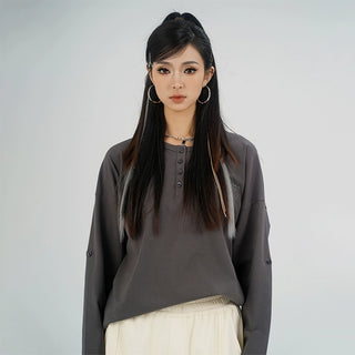 MC Miracle Six-color Round Neck Long Sleeve Bottoming Shirt KT2975