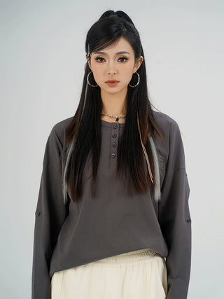 MC Miracle Six-color Round Neck Long Sleeve Bottoming Shirt KT2975