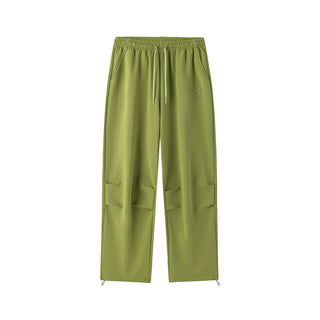 AcmeAura® High Waist Straight Leg Loose Tie Sports Pants KT3148