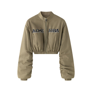 AcmeAura ®  Workwear Stand Collar Zippe Jacket KT2934