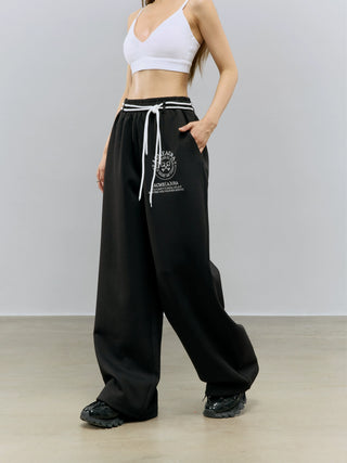 AcmeAura® Loose Jazz Dance Straight Thin High Waist Jazz Pants KT3220