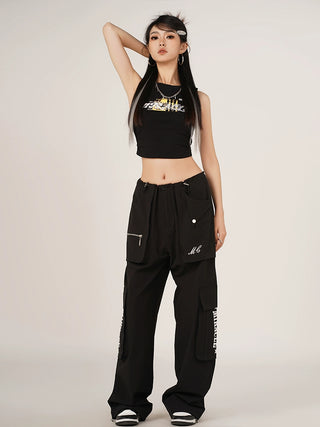 MC Miracle Sexy Open Navel Short Strap Top Tank Top KT3019