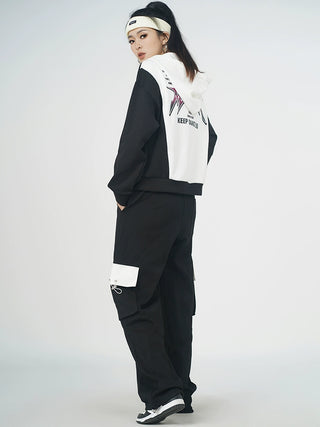 MCMiracle Street Dance Sports Loose Long Sleeved Hoodie KT2997