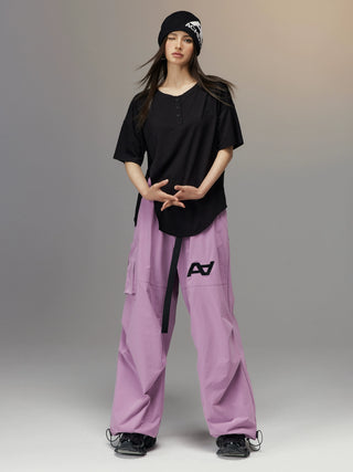 AcmeAura ® High Waist Wide Leg Charge Mountaineering Quick Drying Overalls Pants KT3189
