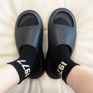 1977FOG Street Trendy Short Tube Pure Cotton Socks 4Pairs KT3029