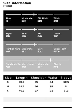 MC Miracle Jazz Long Sleeve Letter Printed Short T-shirt KT2991