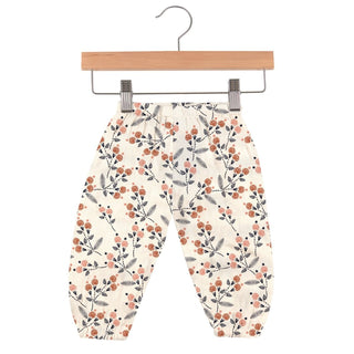 Dahlia Floral Bamboo Mini Pants