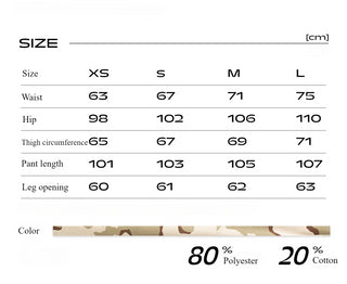 AcmeAura® High Street Camouflage Straight Overalls Pant KT3197