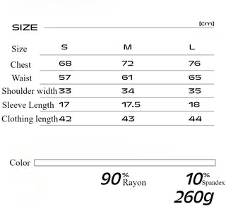 AcmeAura® Flower Embroidered Babes Short-sleeved Top KT3277