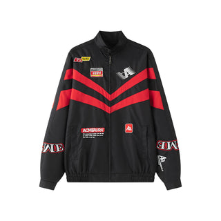 AcmeAura® Vintage Casual Baseball Jacket Bomber Top KT2969
