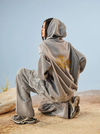 AcmeAura® Spring Loose Pullover Sports Hooded Sweater KT2965