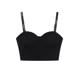 AcmeAura® Jazz Stretch Sexy with Chest Pads Outside Wearing Suspender Top KT2825 - KTchic