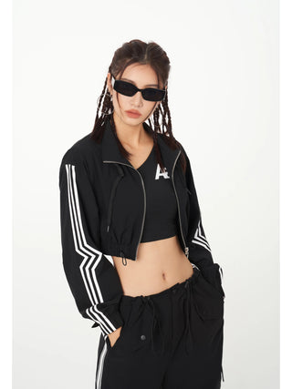 AcmeAura® Street Sports Hottie Quick-drying Cropped Jacket KT2894 - KTchic