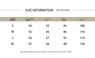 CHGG Loose Warm Street Short Jacket KT2612
