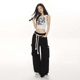 CHGG Sexy Spicy Girl Printed Tank Top KT1564