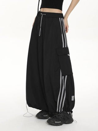 CHGG Side Stripe Work Dress Spicy Girl Half Skirt KT1512 - KTchic
