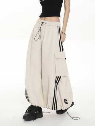CHGG Side Stripe Work Dress Spicy Girl Half Skirt KT1512 - KTchic