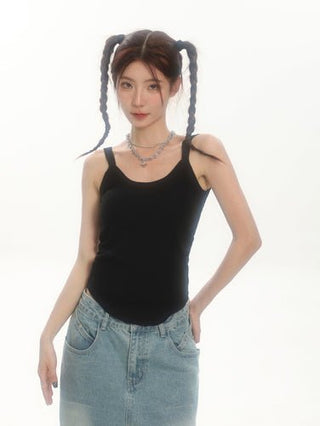 CHGG Spicy Girls Sports Tank Top with Chest Cushion KT1549