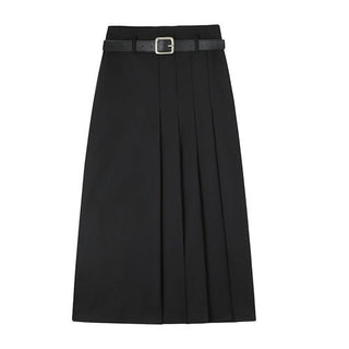 CHGG Suit A-line Mid Length Pleated Skirt KT1446