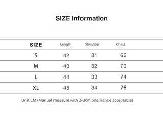 CHGG Sweet and Spicy Sleeveless Short Tank Top KT1541