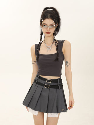 CHGG Sweet and Spicy Sleeveless Short Tank Top KT1541