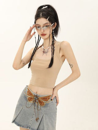 CHGG Sweet and Spicy Sleeveless Short Tank Top KT1541
