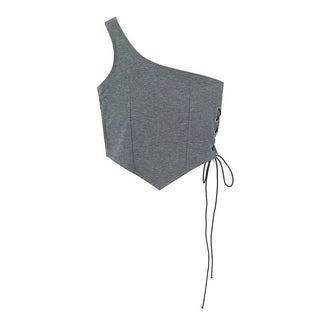 CHIC Irregular Sexy Lanyard Strap Vest Top Spring KT117