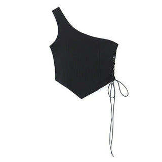 CHIC Irregular Sexy Lanyard Strap Vest Top Spring KT117