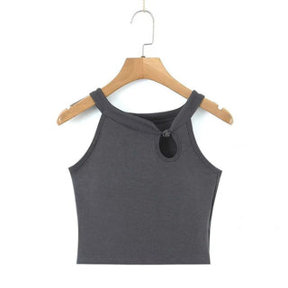 CHIC Sexy Vest with Chest Pad Short Top Spring KT114