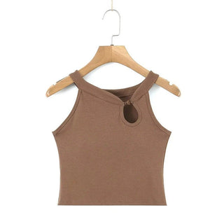 CHIC Sexy Vest with Chest Pad Short Top Spring KT114